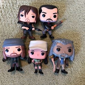 Collectible TWD Funko Pop figures